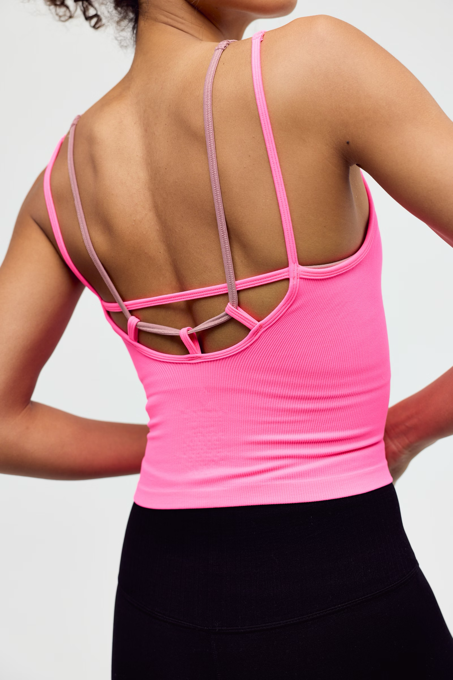 FP Movement ALL CLEAR COASTLINE CAMI / HOT PINK COMBO