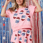 Paisley popsicle skort