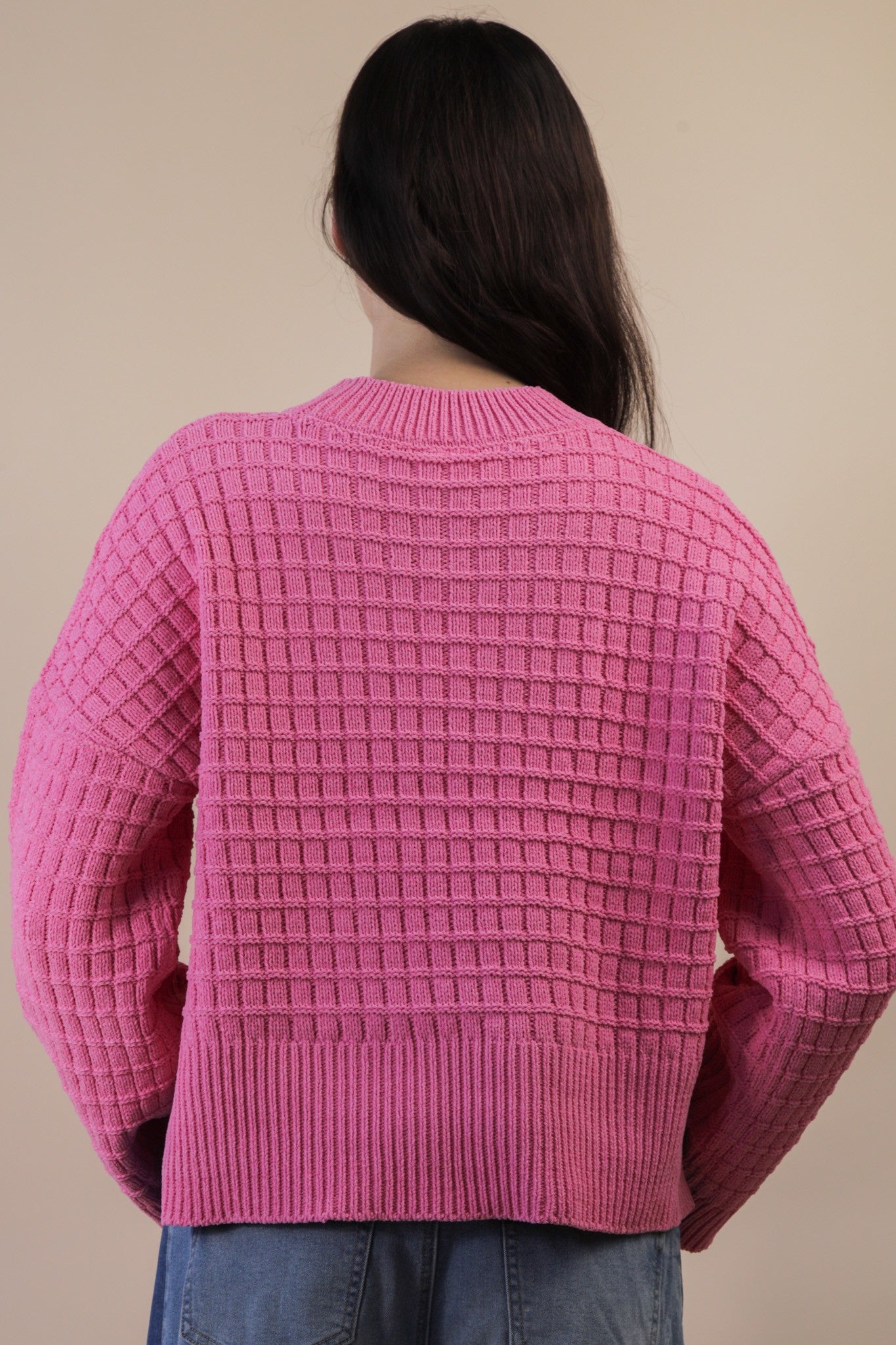Jen Pink Knit Top