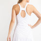 Tennis Romper Dress White