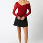 Krista Mesh Top