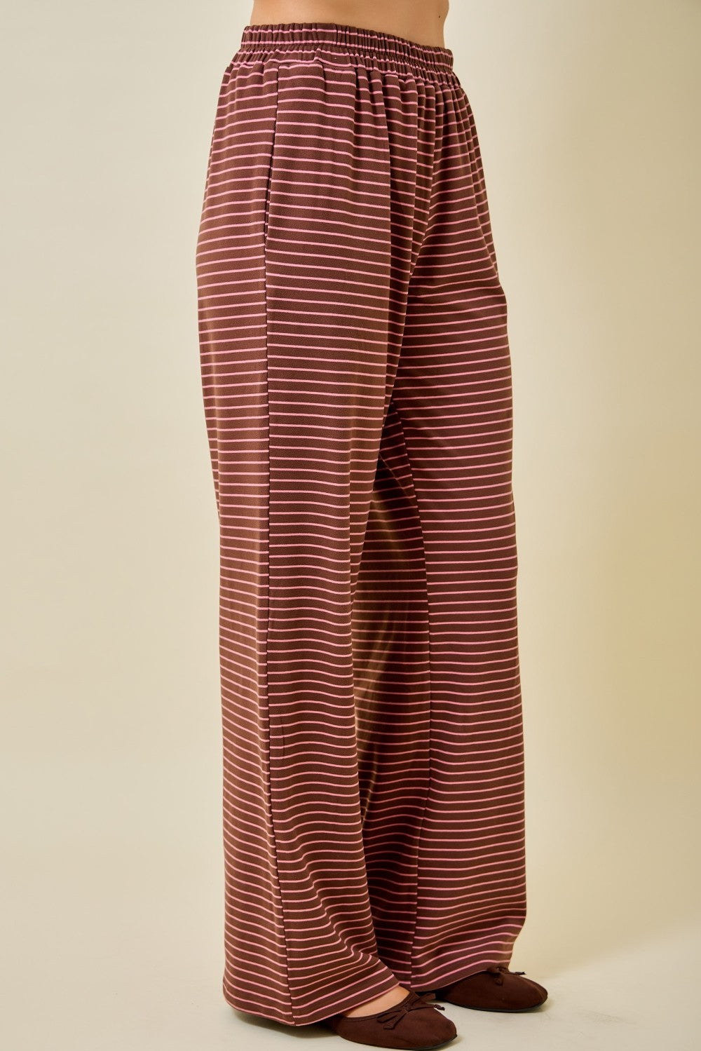 Debra Brown Striped Set Pants