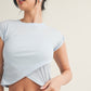 Kinsley Blue Crossover Top
