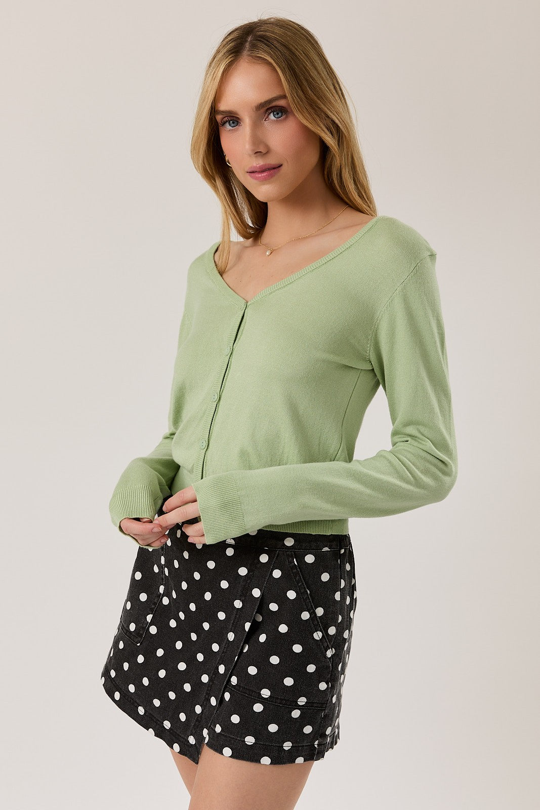 Sindy Cardigan Green