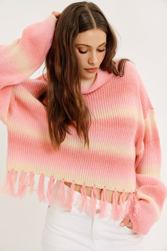 Iris Peach Sweater