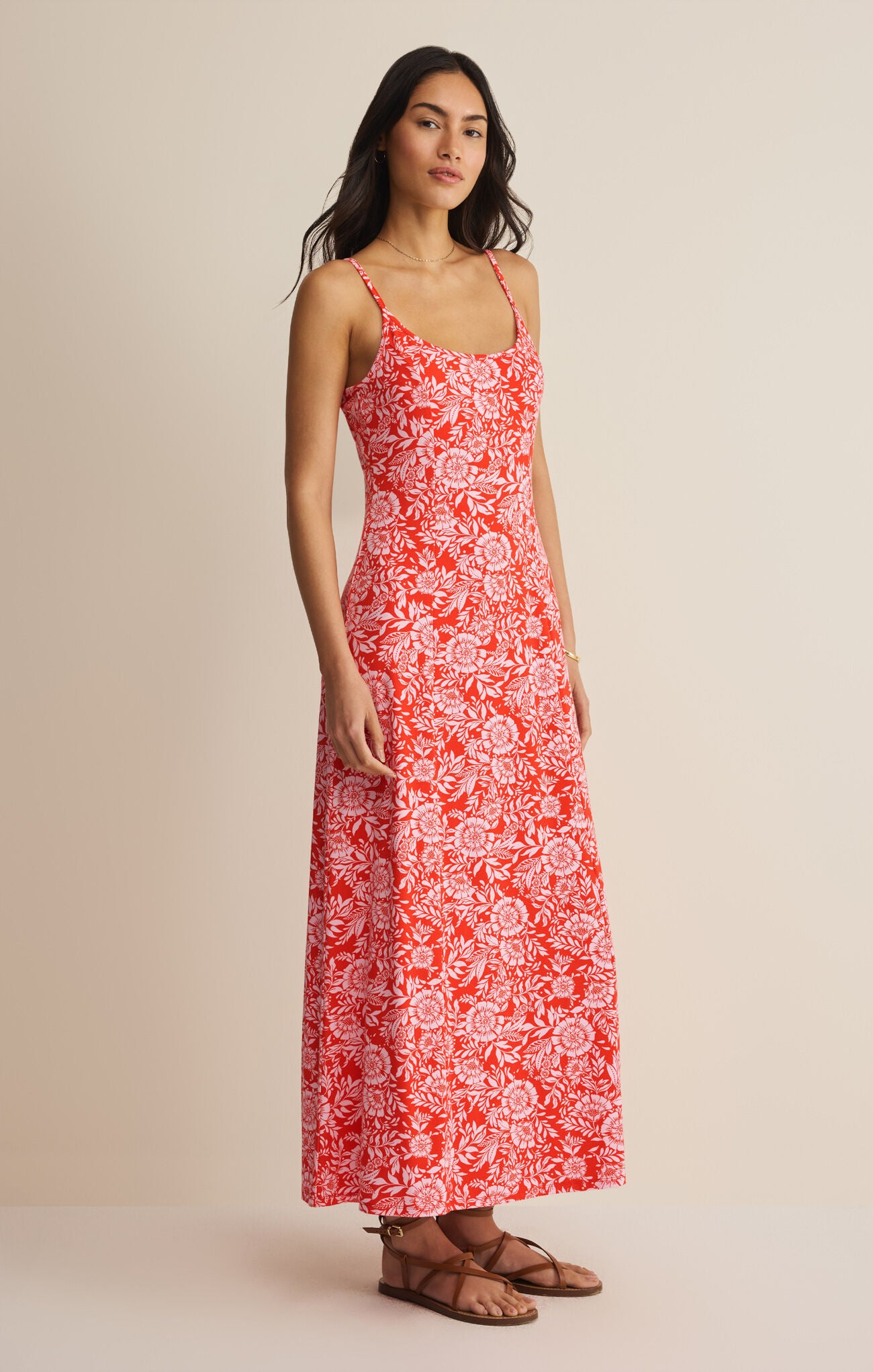Z SUPPLY Charisma Ona Floral Midi Dress