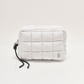 Free People Movement QUILTED MINI CASE / OPTIC WHITE