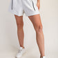 Poly Modal Piping Shorts grey