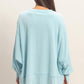 Hannah Oversized Long Sleeve Blue