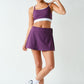Venice Wrap Skort Purple