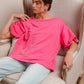 Bella hot pink top