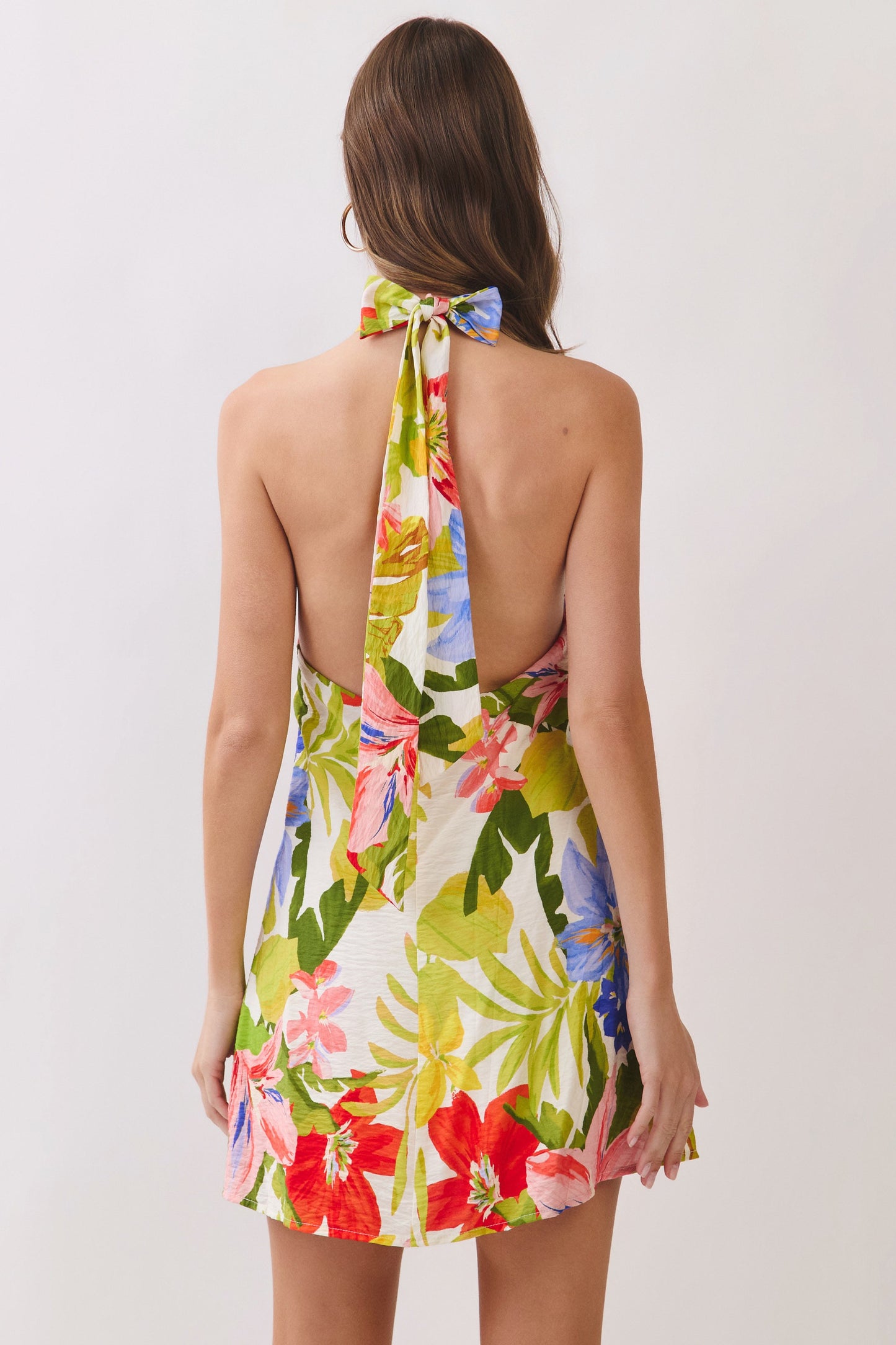 Tess Multi Halter Dress