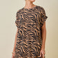 Diana Tiger Print Dress