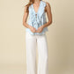 Elena Ruffle Tie Top