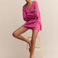 Weekender V Neck Pink