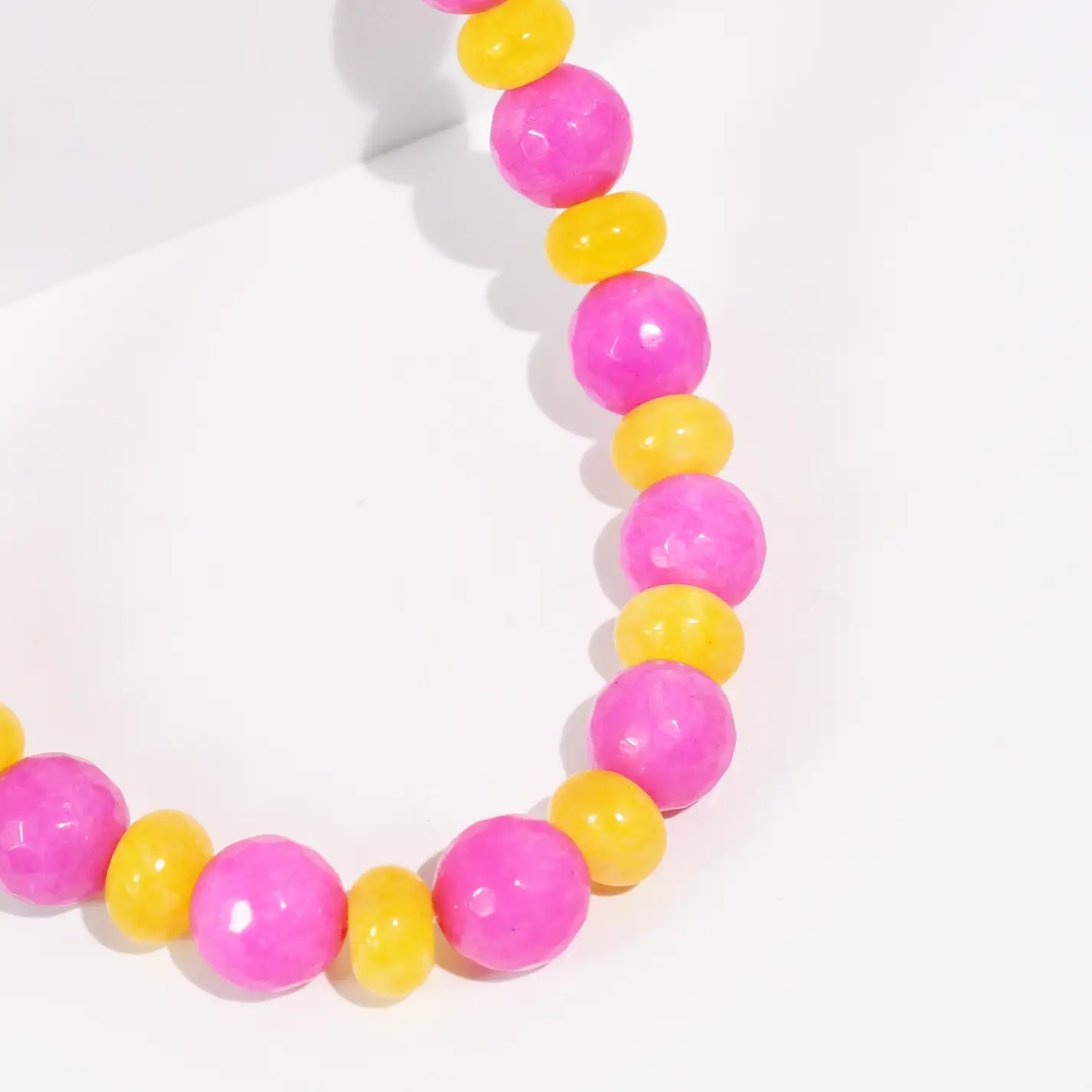 Blush Berry Beaded Necklace