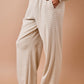 Daphne Tan Striped Pants