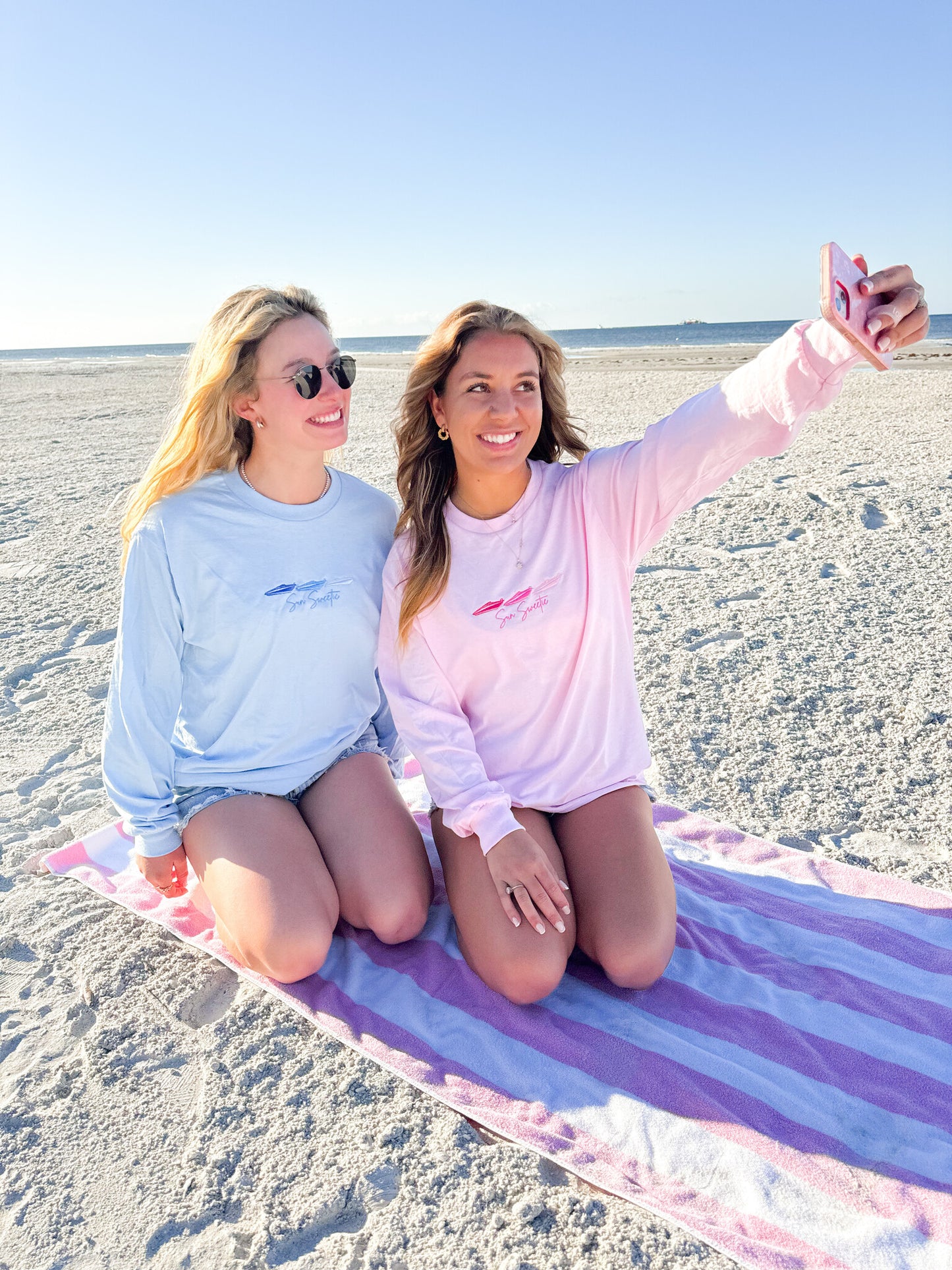 Dock Girl Long Sleeve Pink