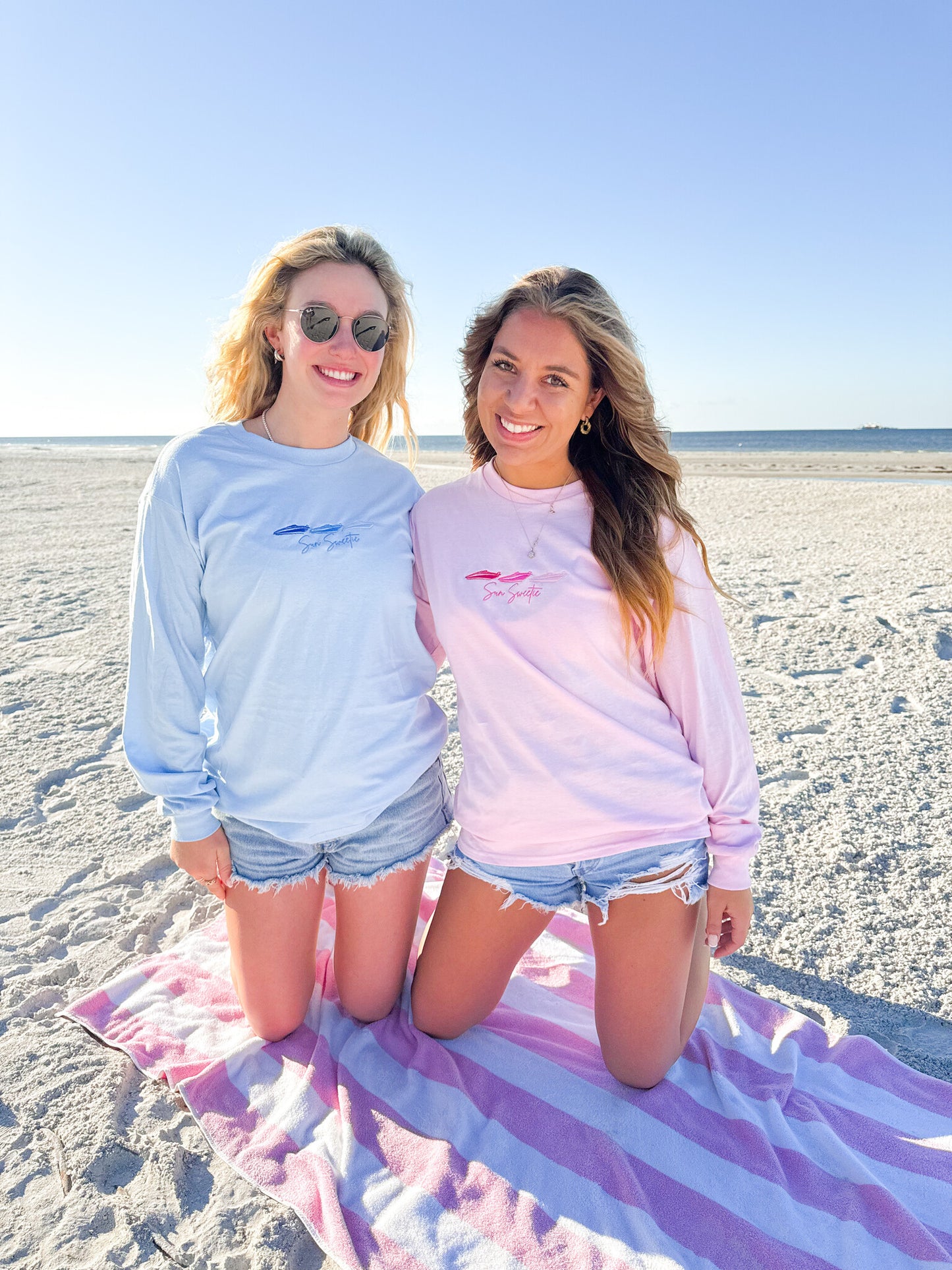 Dock Girl Long Sleeve Pink