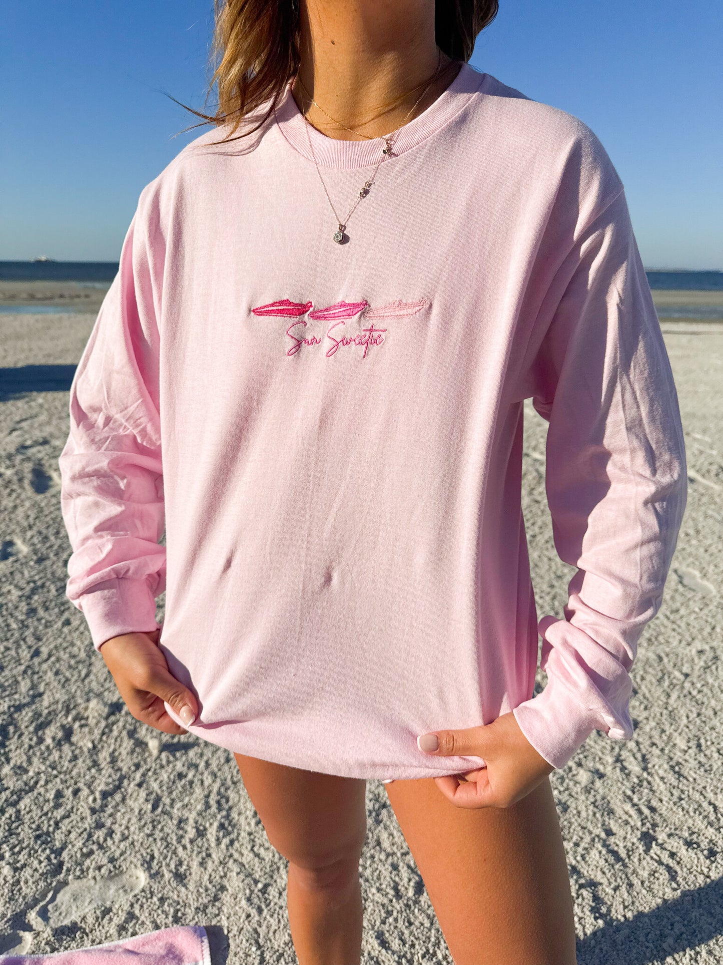 Dock Girl Long Sleeve Pink