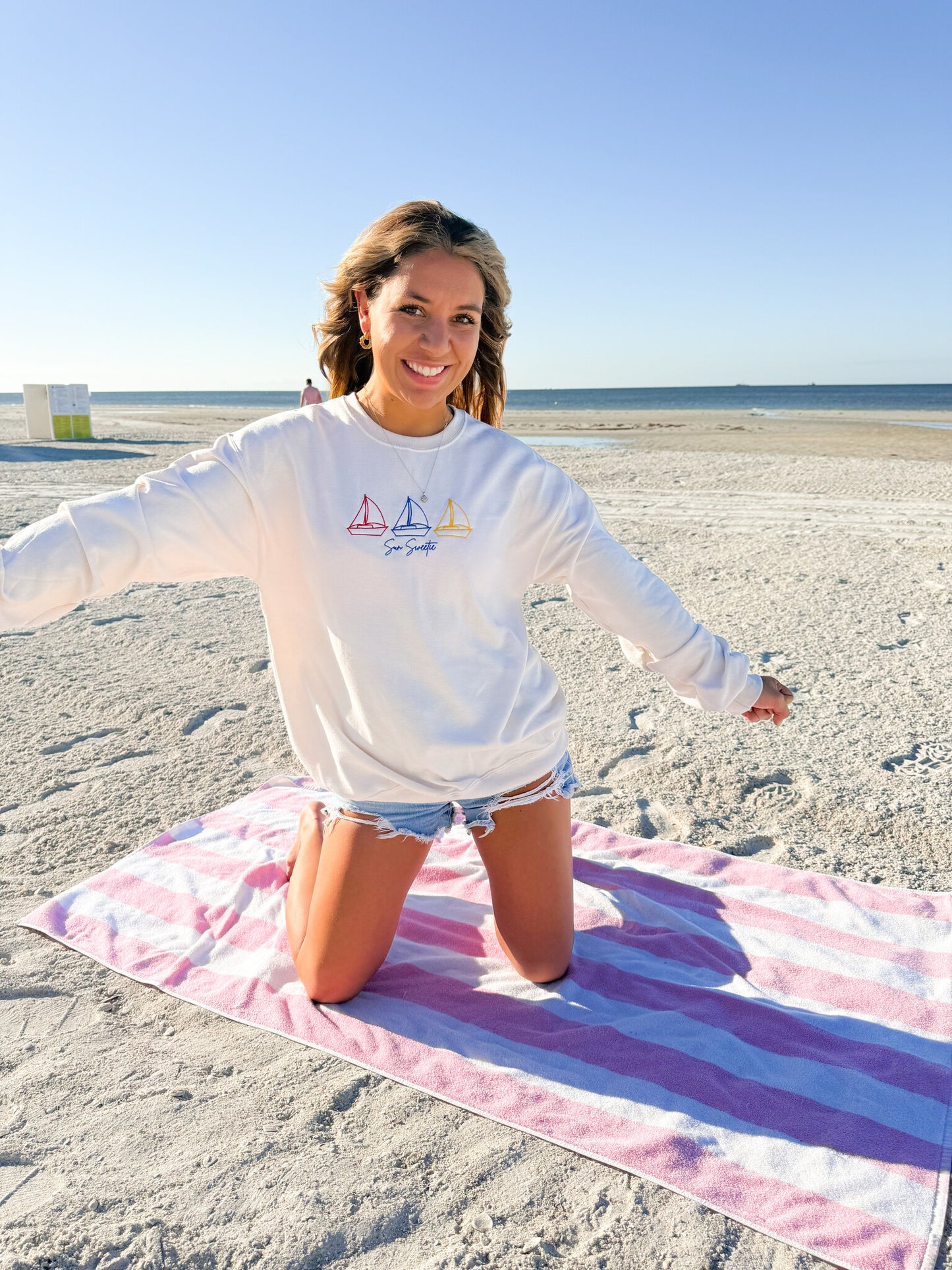 Sail into the Sun Crewneck