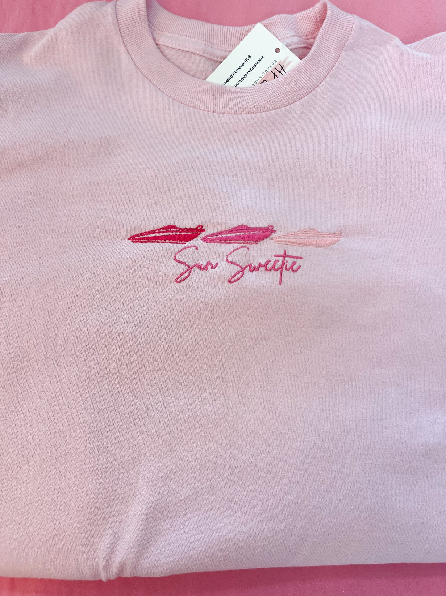 Dock Girl Long Sleeve Pink