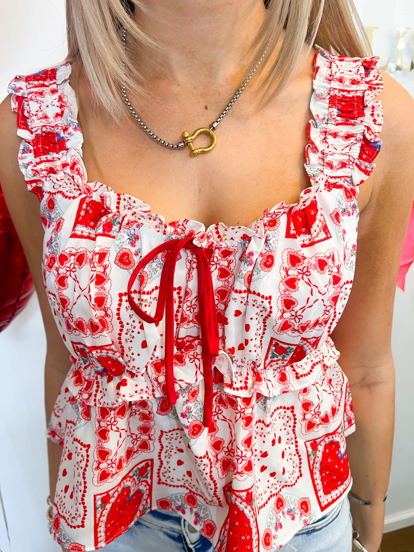 Renee printed cami