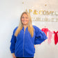 Vicki blue jacket
