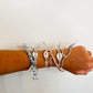 Keys wrap bracelet/anklet