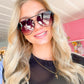 DAX Shay black ombre sunglasses