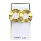 Eliza gold earrings