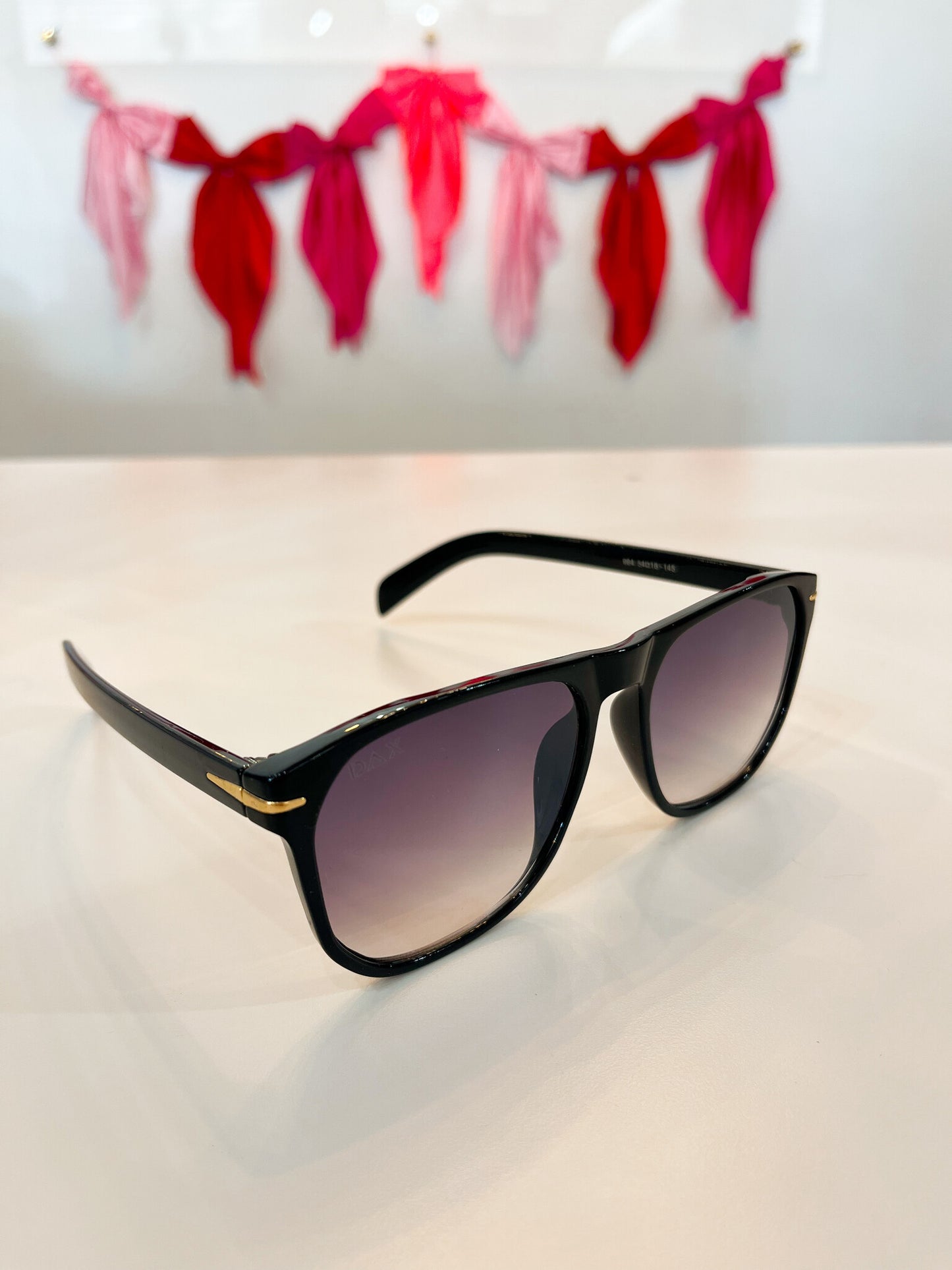 DAX Jax black sunglasses