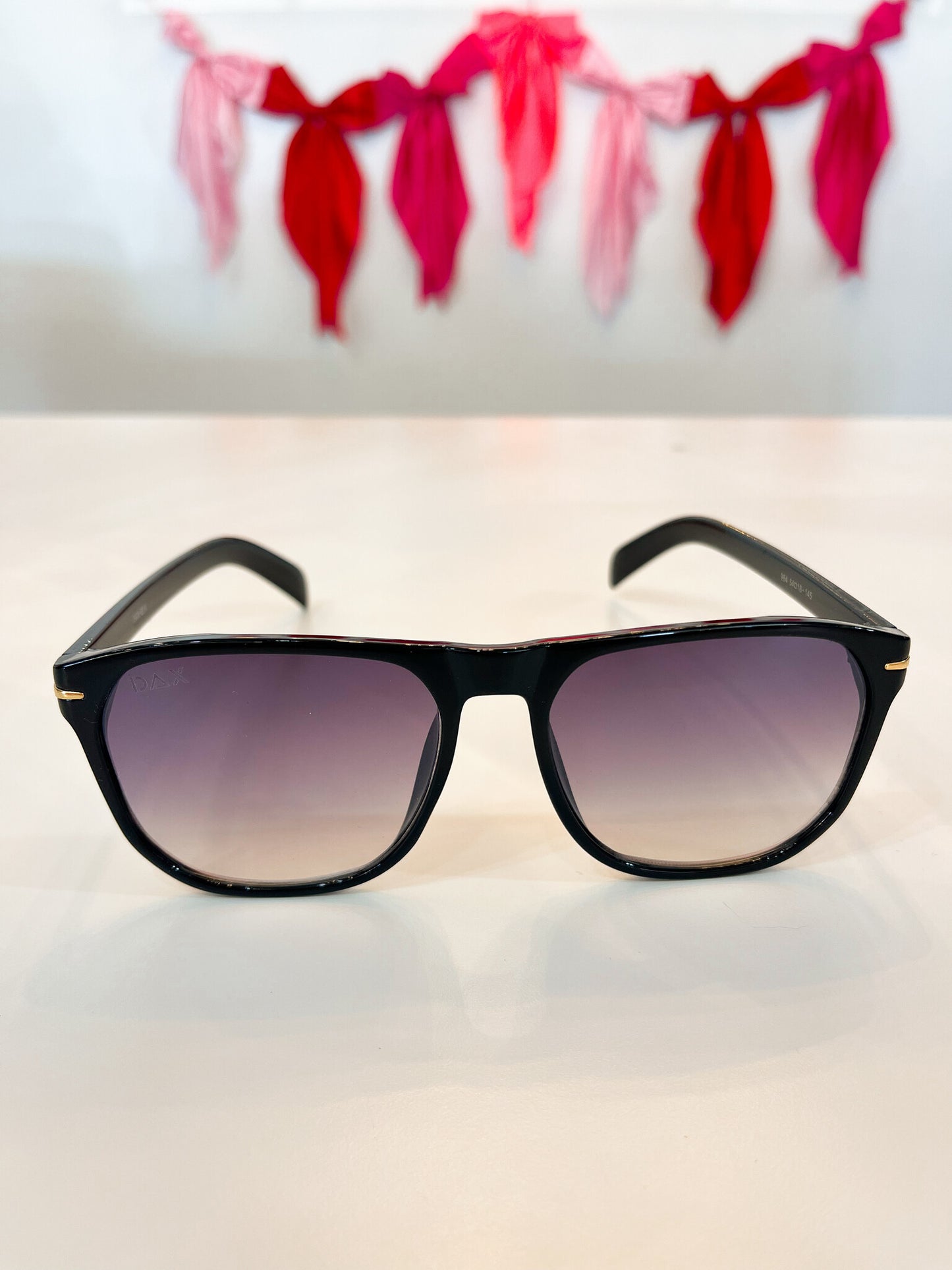DAX Jax black sunglasses