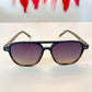 DAX Briggs black gradient sunglasses