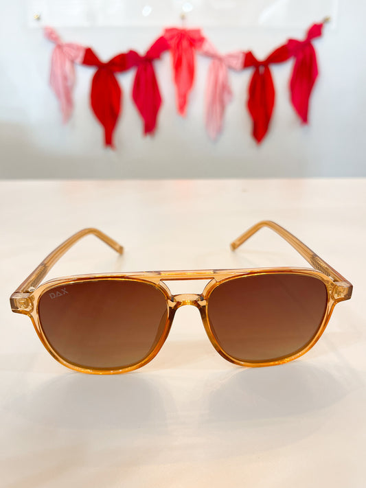 DAX Briggs clear sunglasses