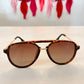 DAX Earhart cheetah sunglasses