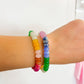 Tropical beaded bracelet