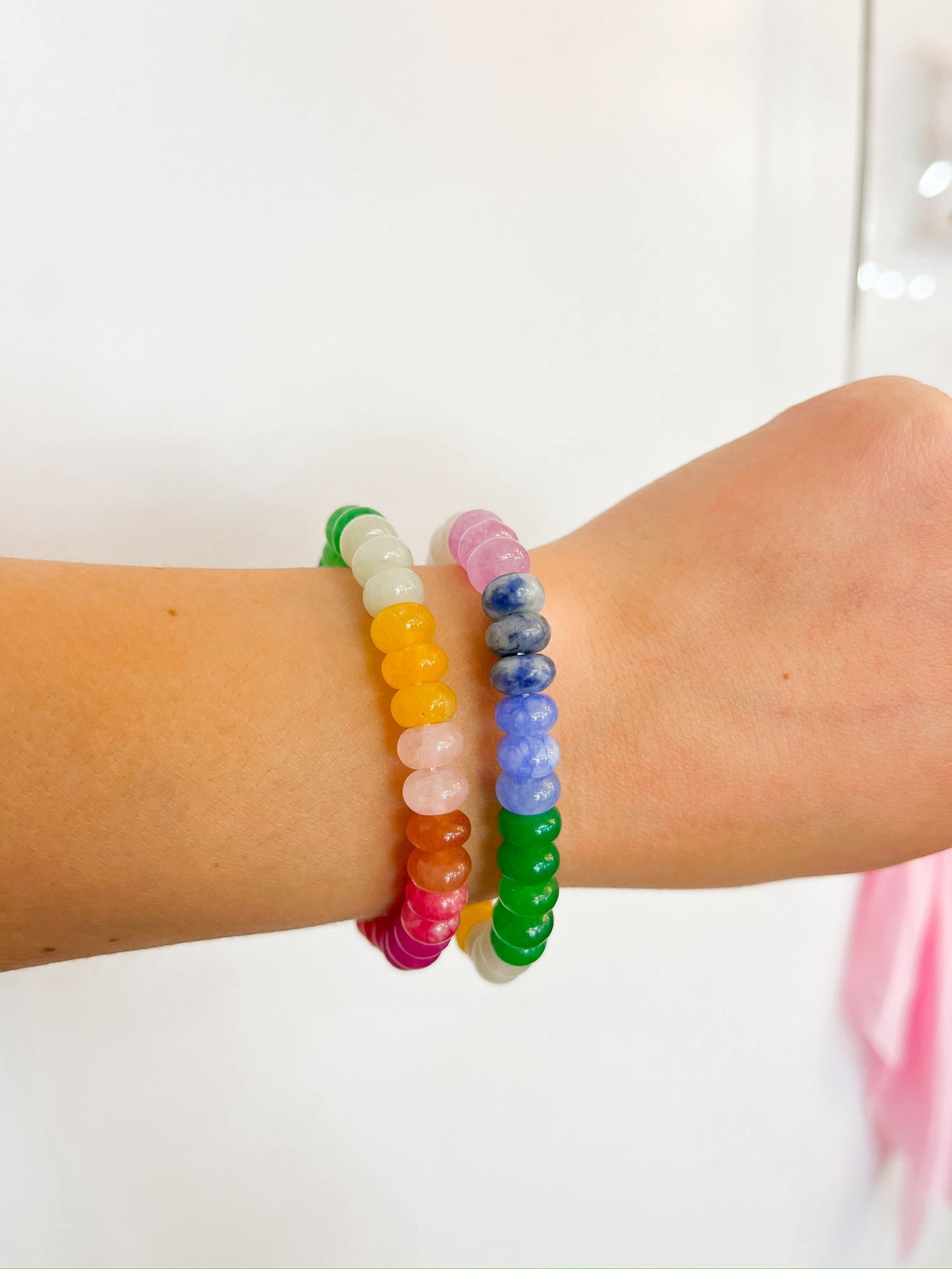 Tropical beaded bracelet