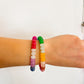 Tropical beaded bracelet