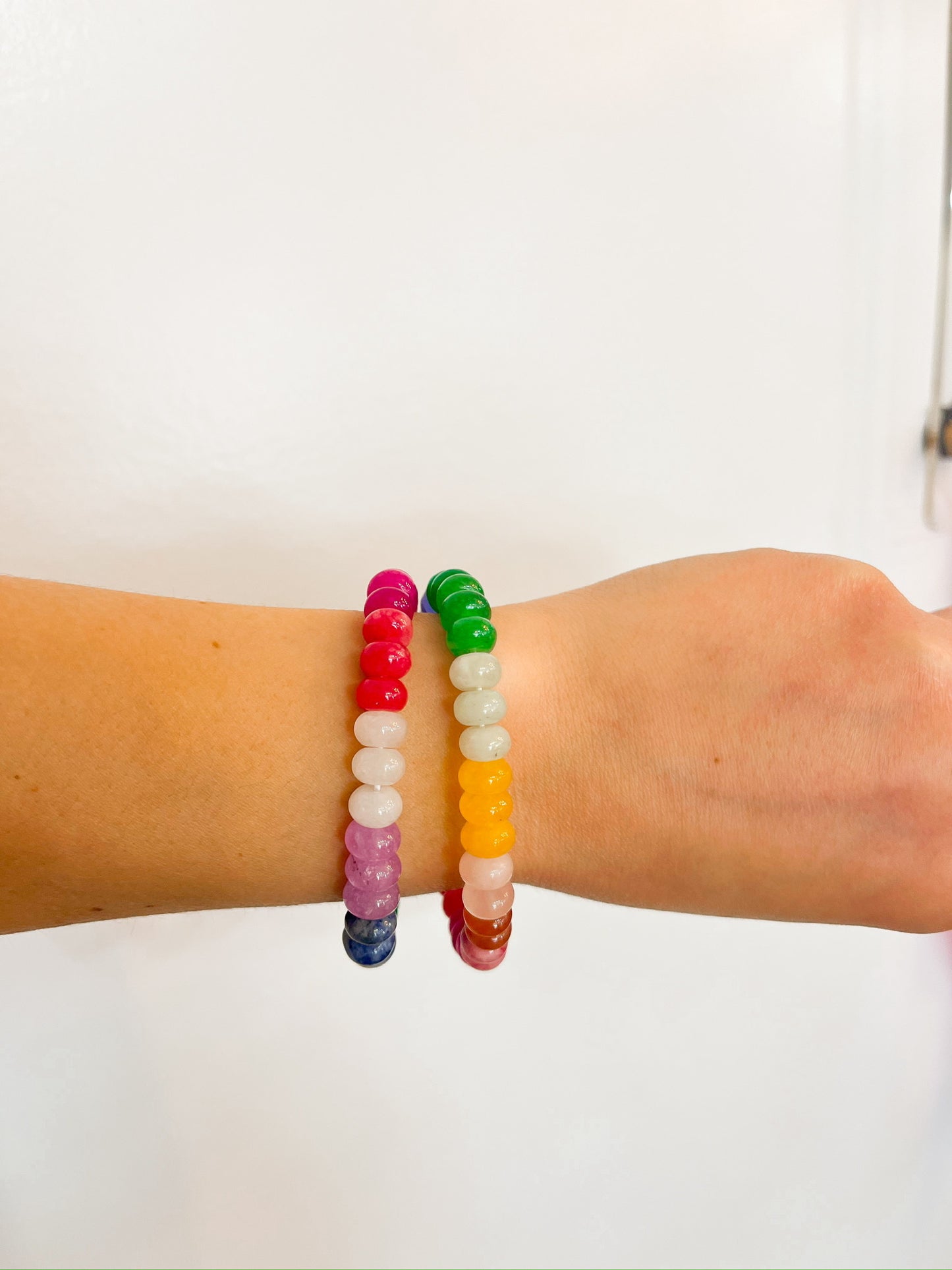 Tropical beaded bracelet