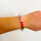 Pastel beaded bracelet
