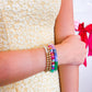 Confetti beaded bracelet