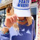 Boats & Beers Trucker Cap with Rope White