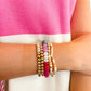 Tropical beaded bracelet