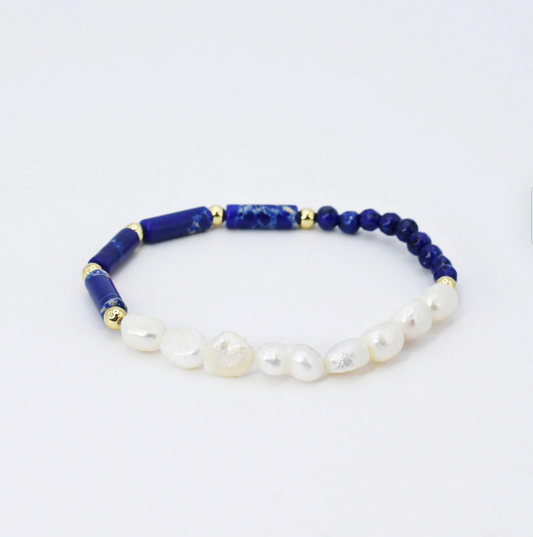 Royalty natural stone bracelet