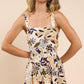 Sarah belted romper